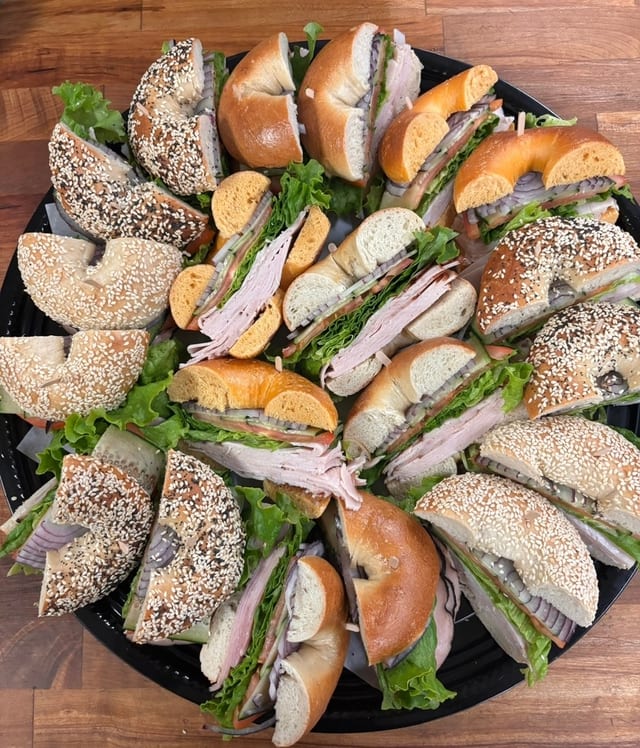 Deli Sandwich Platter.