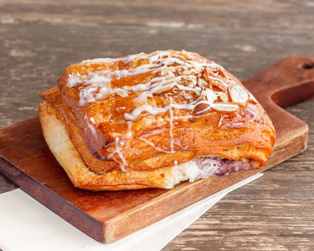 Blueberry Bearclaw.