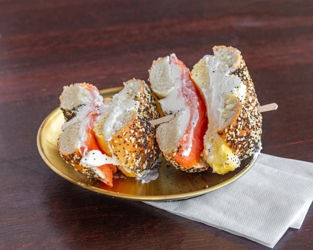 Egg, Lox & Cream Cheese.