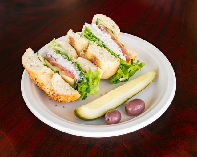 Whitefish Salad Sandwich.