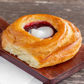 Raspberry & Cheese Danish