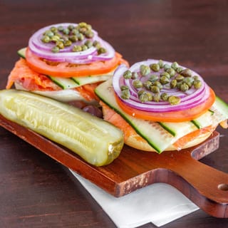 Lox & Works Sandwich