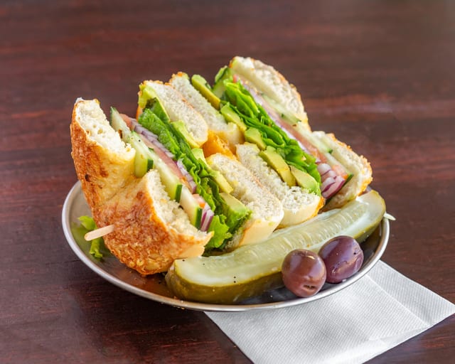 Veggie Delight Sandwich.