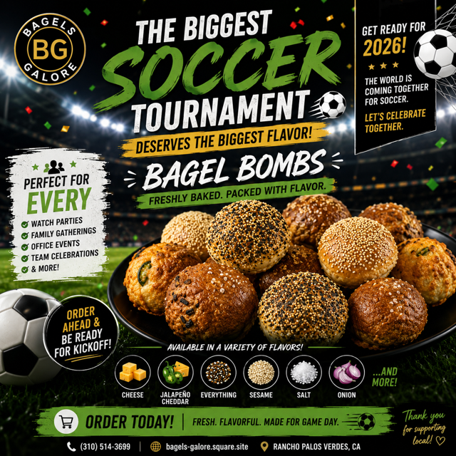 Bagel Bombs (pre-order).