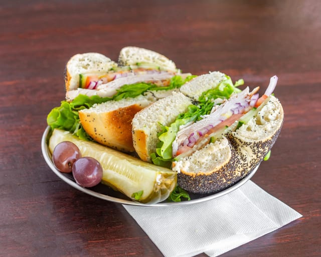 Turkey Pastrami Sandwich.